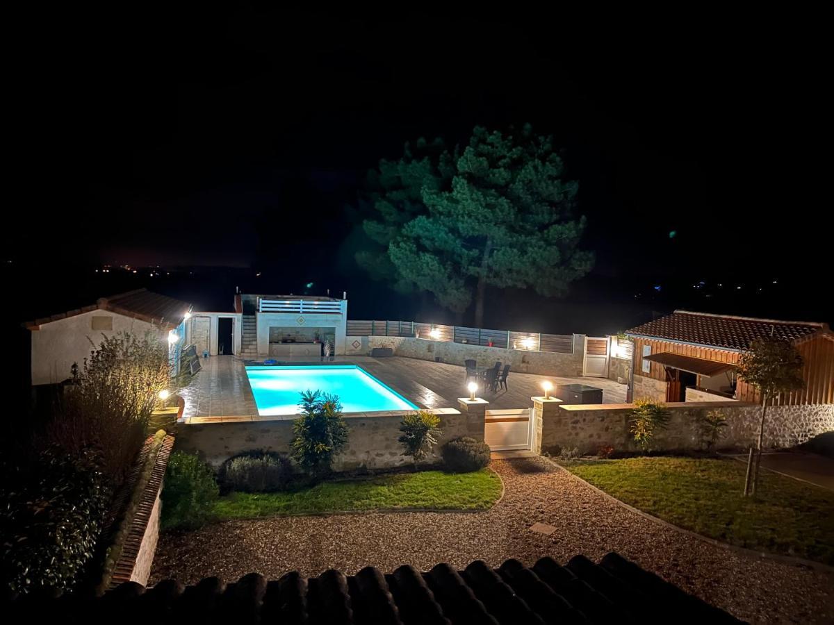 Le Coteau De Bazeille Sauna&Detente Sas Sainte-Bazeille Bagian luar foto