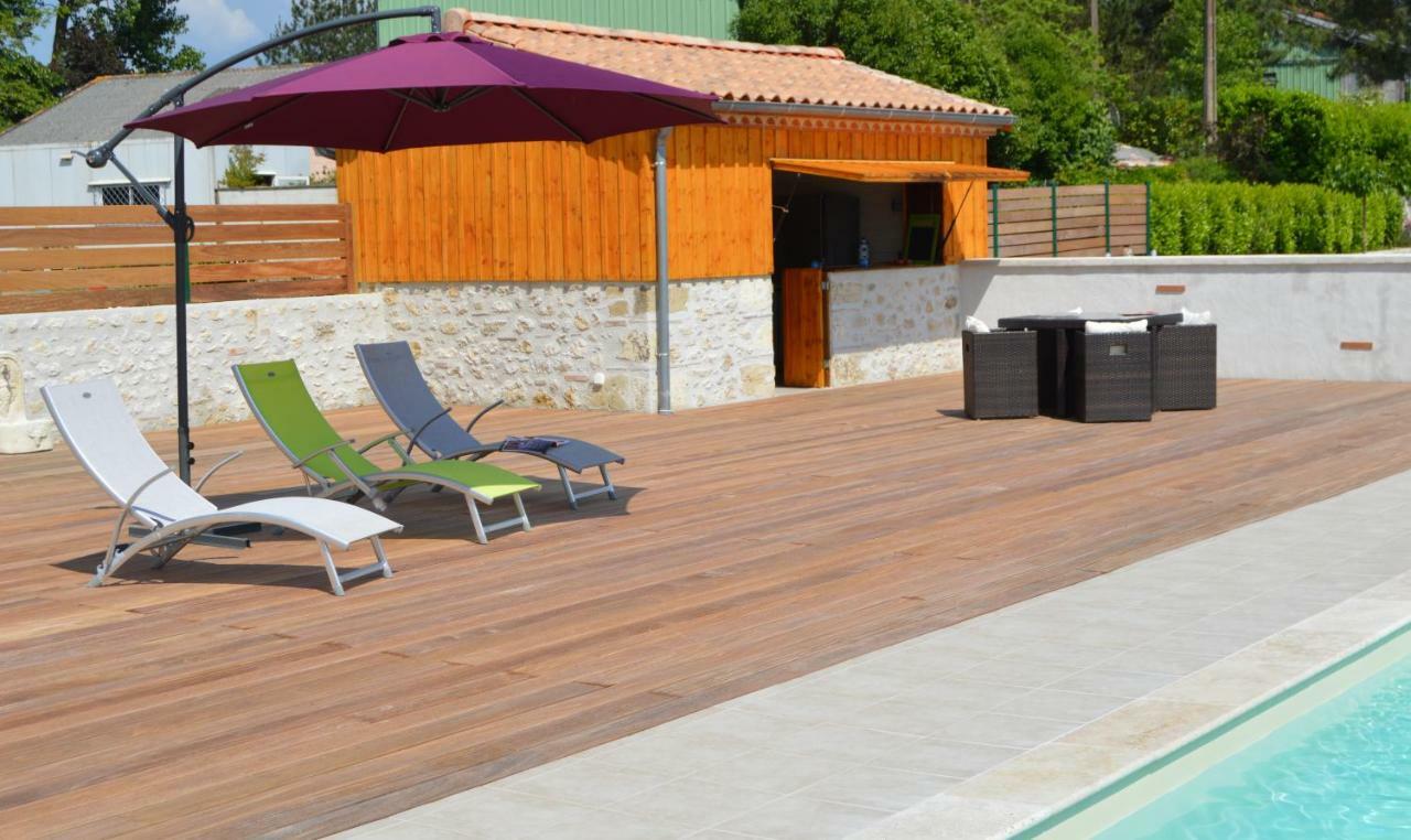 Le Coteau De Bazeille Sauna&Detente Sas Sainte-Bazeille Bagian luar foto