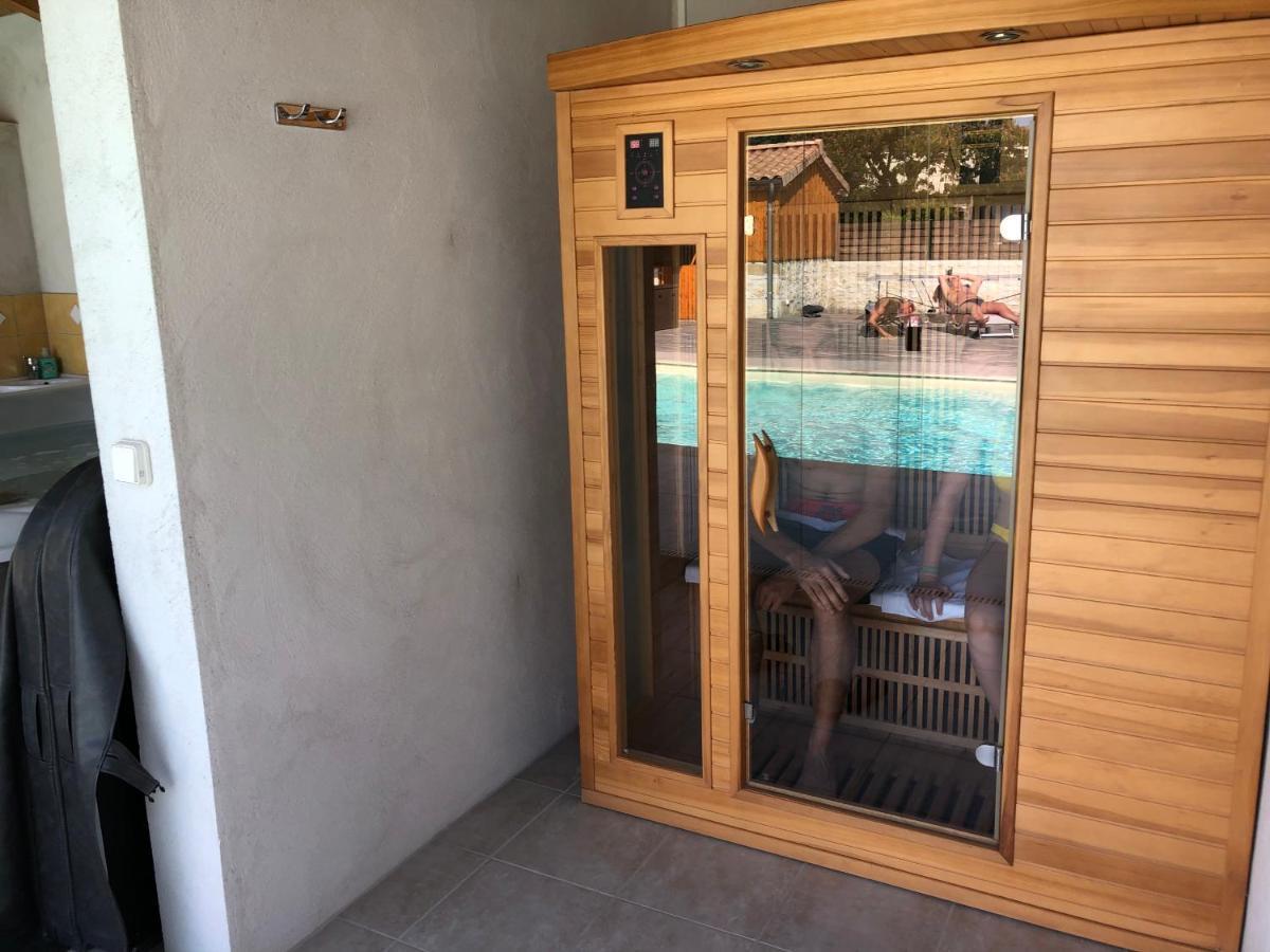 Le Coteau De Bazeille Sauna&Detente Sas Sainte-Bazeille Bagian luar foto